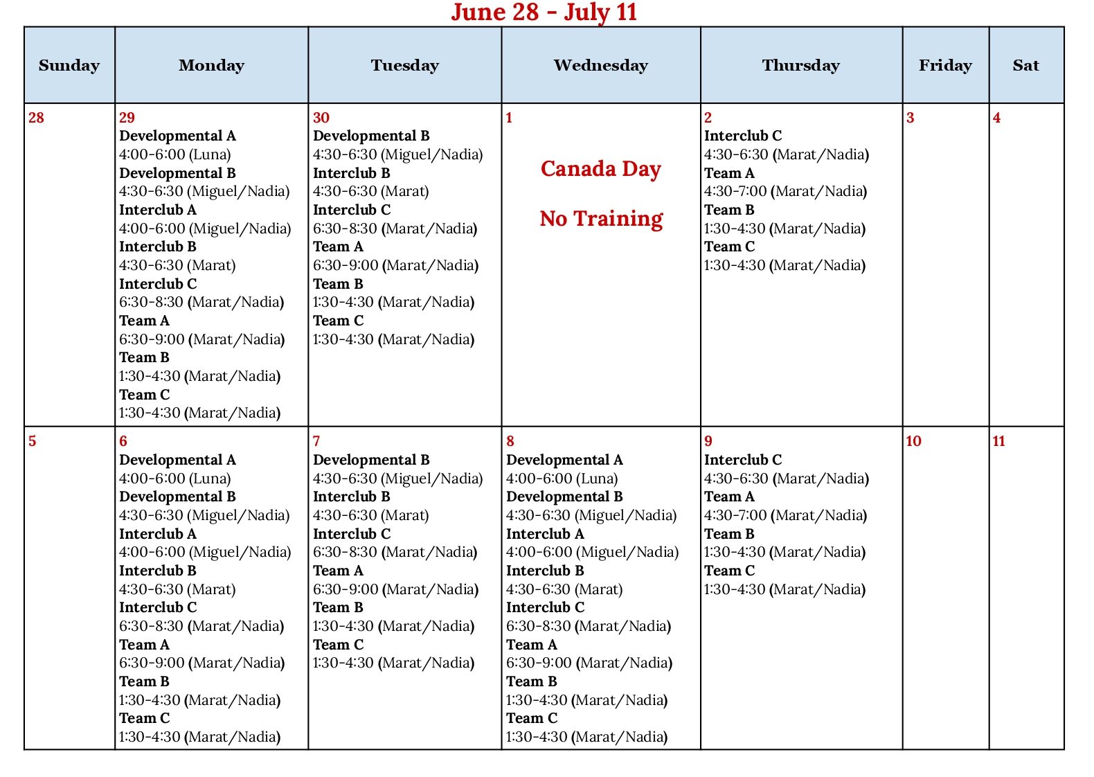 Detailed July Schedule 2026_page-0002
